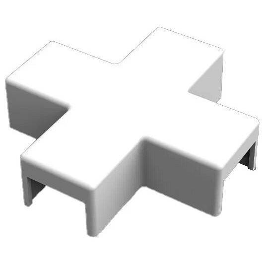 Соединитель X-образный для корда CORDINI белый CRD-K-0043-W
