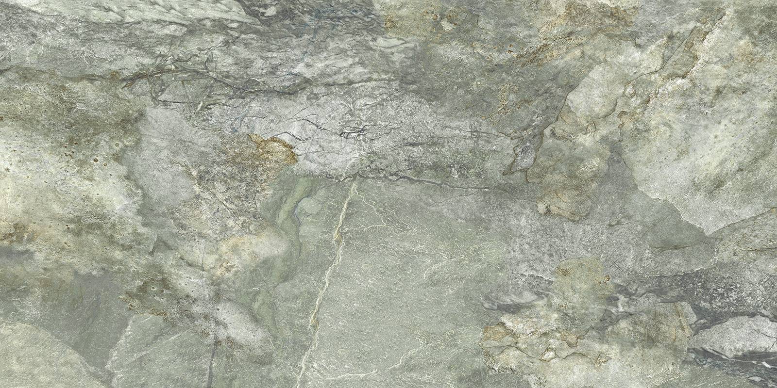 Керамогранит Alma Ceramica Slate Green матовый карвинг 1200x600x9.5 мм D12059M