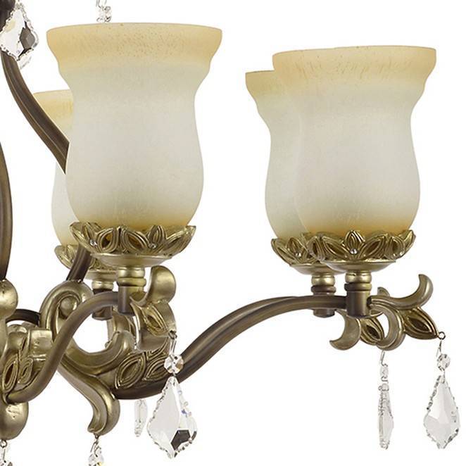 Подвесная люстра Dio DArte Dorato E 1.1.8.200 S