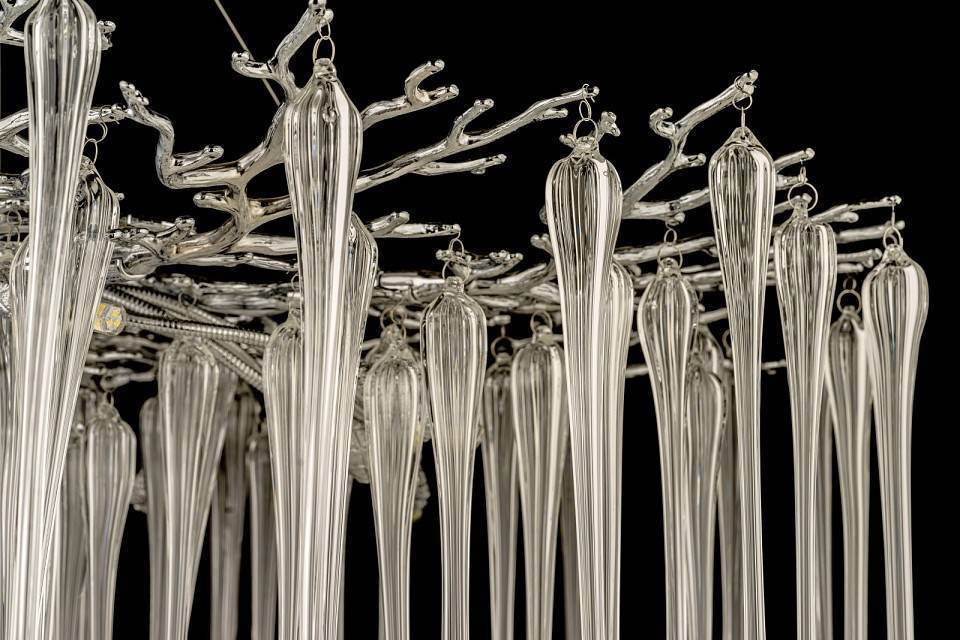 Подвесная люстра Dio D’Arte Tavenna Nickel Tavenna H 1.5.100.101 N