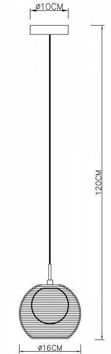 Подвесной светильник Deko-Light Filo Ball 1xE27 белый 342030