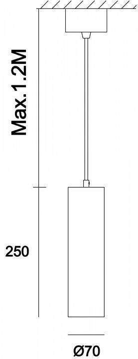 Подвесной светильник Deko-Light Pollux 30 Вт 3000 К 342096