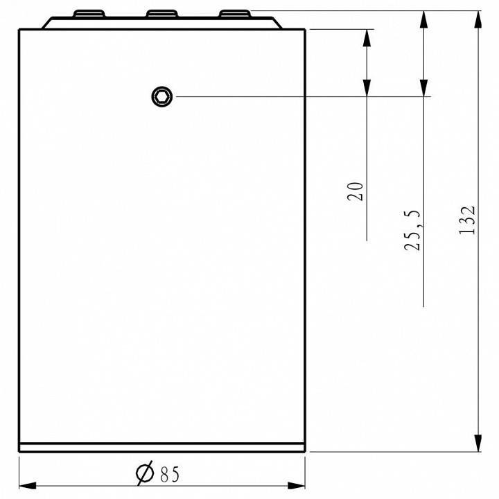 Накладной светильник Deko-Light Luna 20 19 Вт 4000K белый 348057