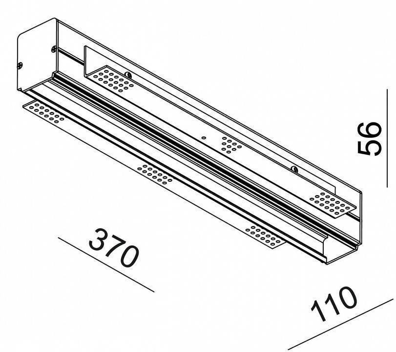 Встраиваемый светильник Deko-Light Ceti 30 Вт IP20 565255