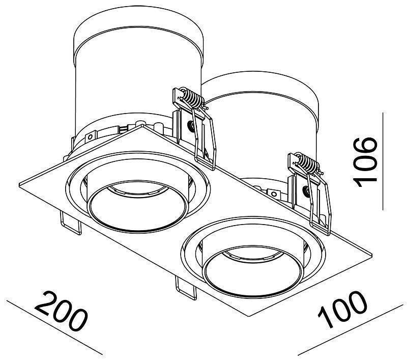 Встраиваемый светильник Deko-Light Rigel Mini 565314