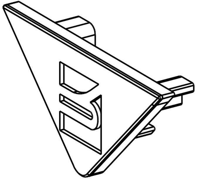 Набор заглушек для профиля Deko-Light P-AV-01-10 10 шт. 978170