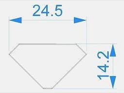 Набор из 10 заглушек для профиля Deko-Light P-EV-04-12 978341