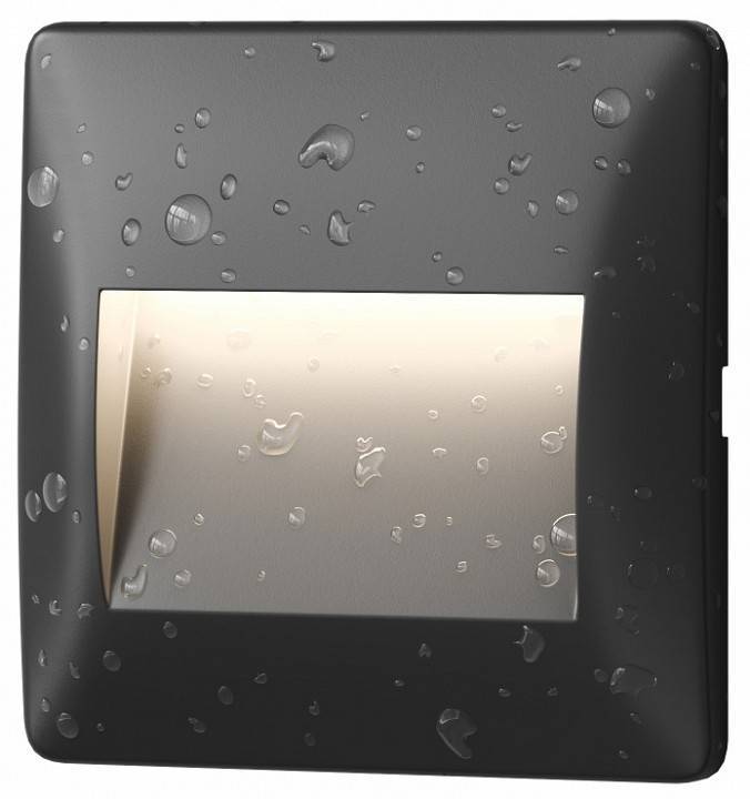 Встраиваемый светильник Denkirs HELM DK1210-BK