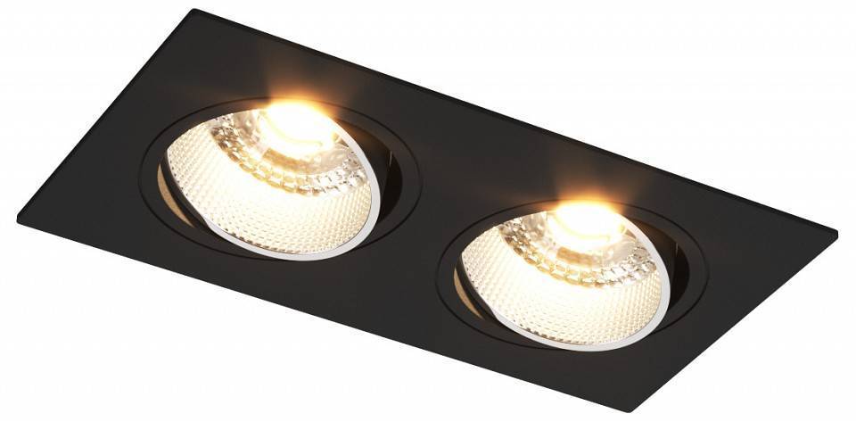 Встраиваемый светильник Denkirs DK3072-BK+CH