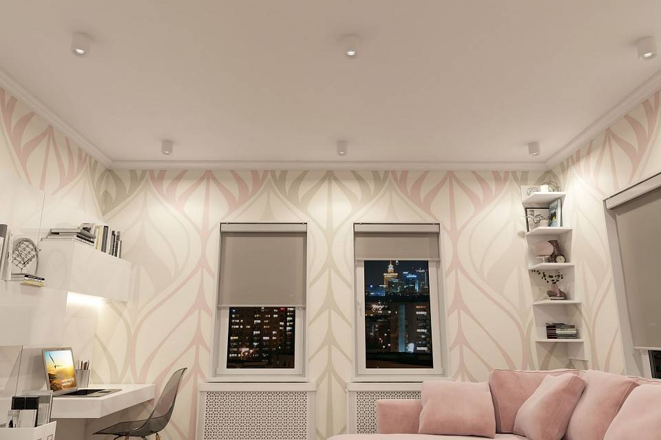 Накладной светильник Denkirs DK3040 DK3090-WH+CH