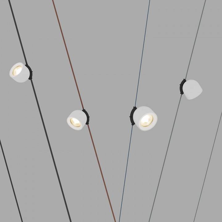 Накладной светильник Denkirs BELTY SPOT DK5541-WH+BK