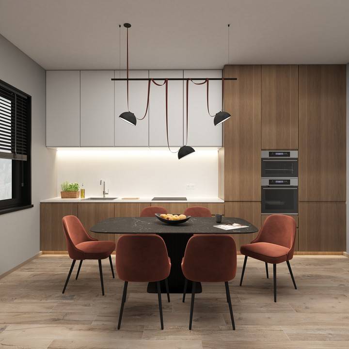 Комплект трековой системы Denkirs Belty SET DK55SET05-01-BR