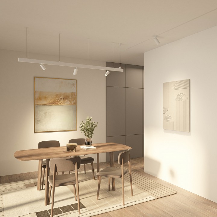 Светильник на штанге Denkirs SIMPLE SPOT DK8120-WH