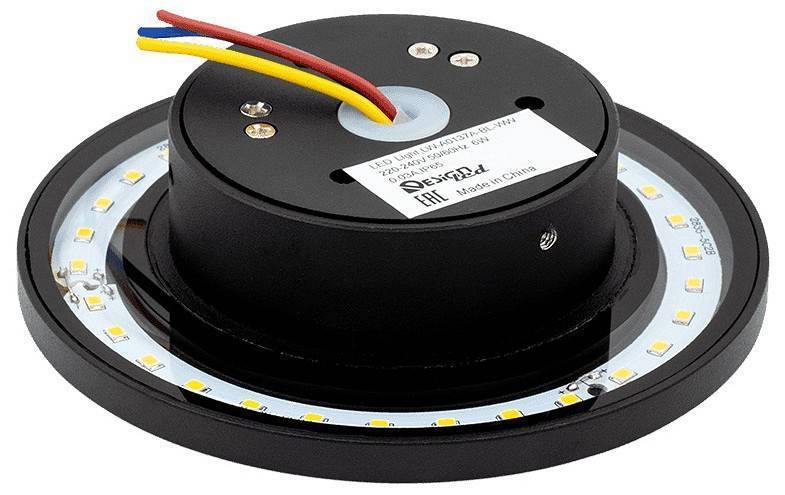 Накладной светильник DesignLed Circus черный LWA0137A-BL-WW