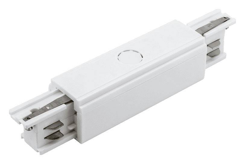 Соединитель линейный для треков DesignLed Трехфазные треки и аксессуары CN-3F-I-WH