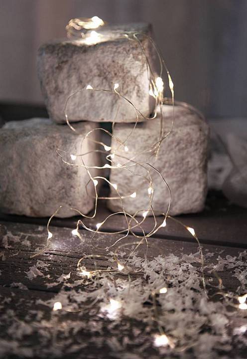 Гирлянда Нить Eglo Dew Drop 100LED на батарейках 411073