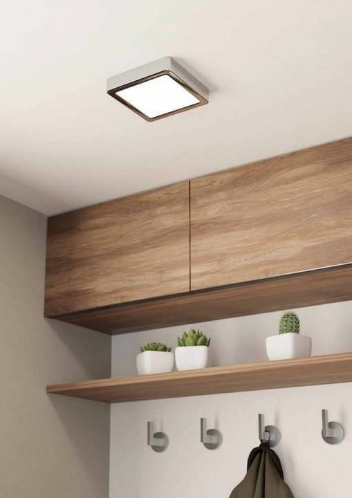 Светильник накладной Eglo Fueva 5 круглый Ø 210 мм 17 Вт черный 900649