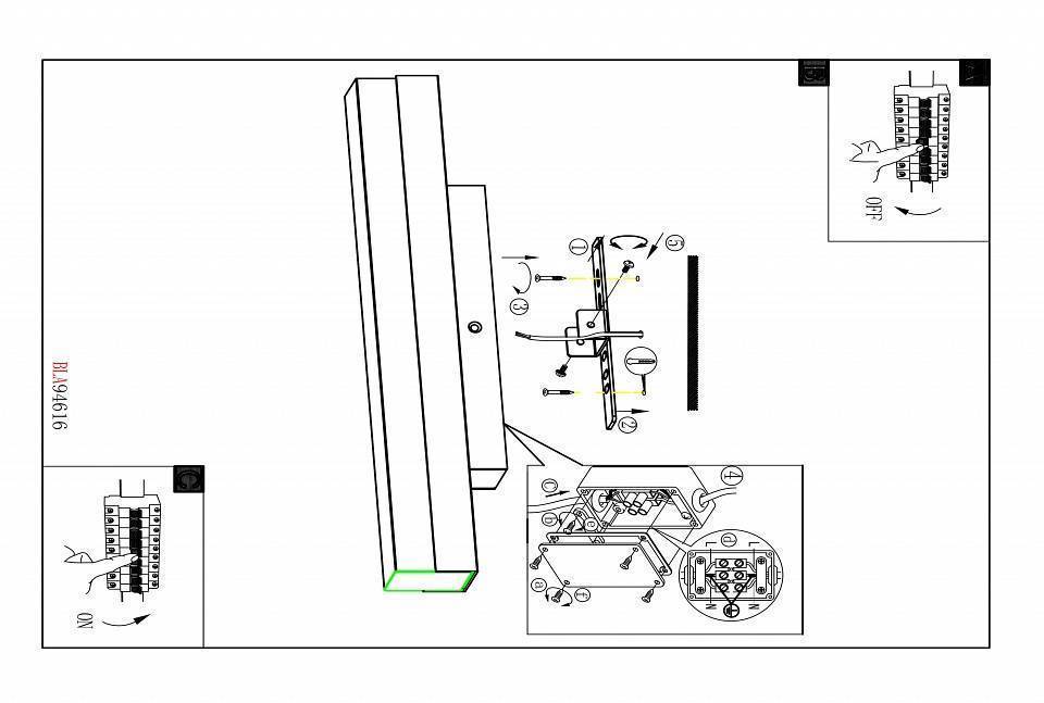 Накладной светильник Eglo Torretta 94617