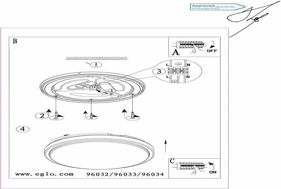 Накладной светильник Eglo ПРОМО Competa 1 96032