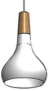 Подвесной светильник EGLO Sabinar 1 x E27 Ø 180 мм 96981