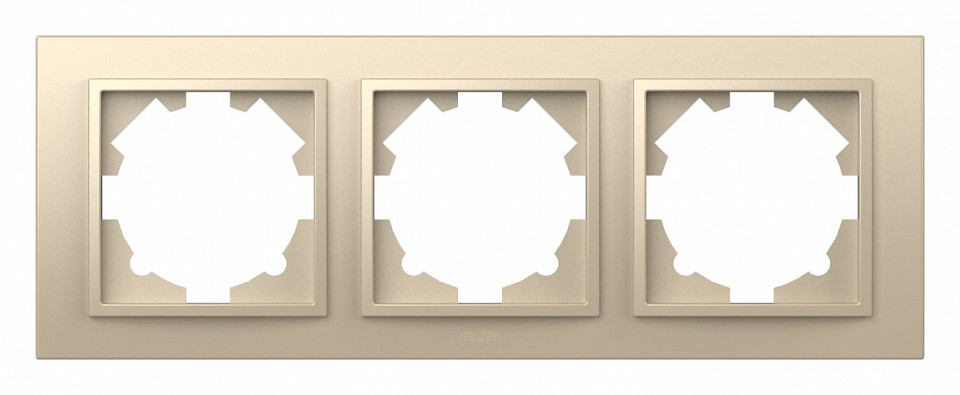 Рамка на 3 поста Elbi Eleсtriс Zena 500-012500-227