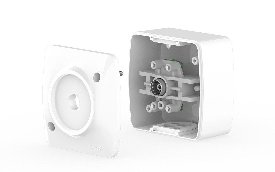 ТВ-розетка проходная Elbi Eleсtriс Alsu 7 504-000200-224