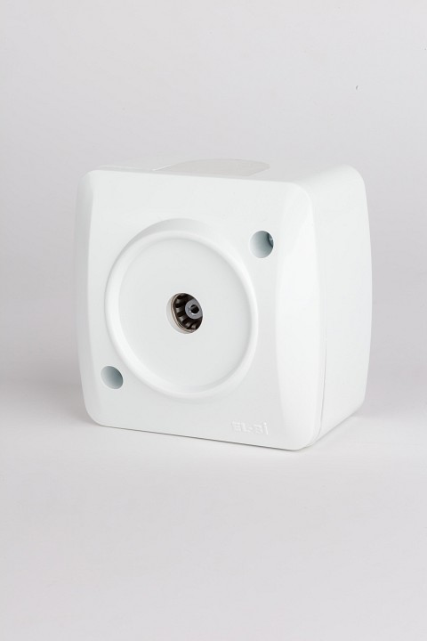 ТВ-розетка проходная Elbi Eleсtriс Alsu 7 504-000200-224