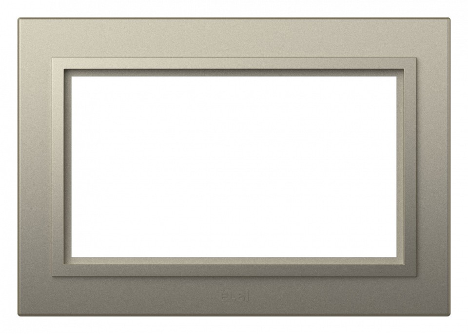 Рамка для двойной розетки Elbi Eleсtriс Zena 608-011400-907