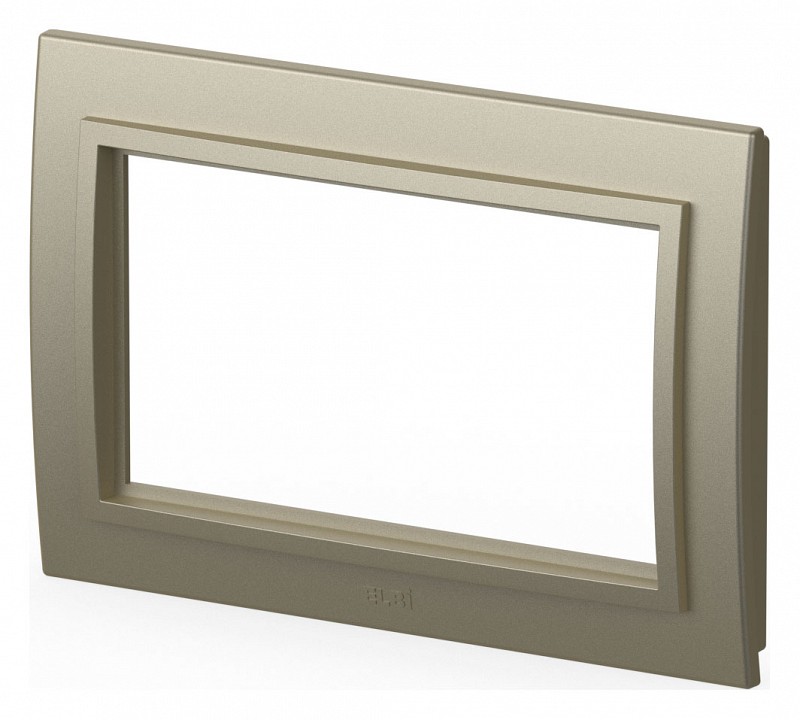 Рамка для двойной розетки Elbi Eleсtriс Zena 608-011400-907