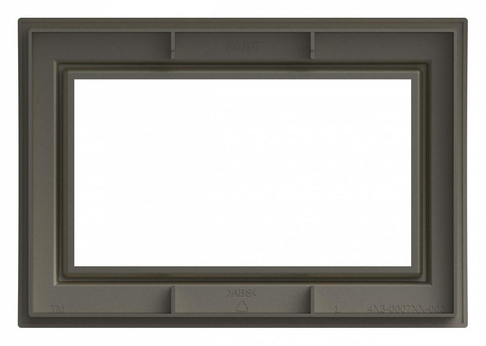 Рамка для двойной розетки Elbi Eleсtriс Zena 608-011400-907