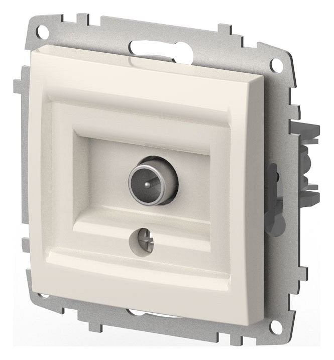 ТВ-розетка оконечная без рамки Elbi Eleсtriс Zena Vega 609-010200-273