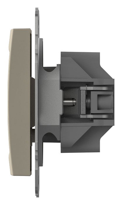 ТВ-розетка проходная без рамки Elbi Eleсtriс Zena Vega 609-010300-272