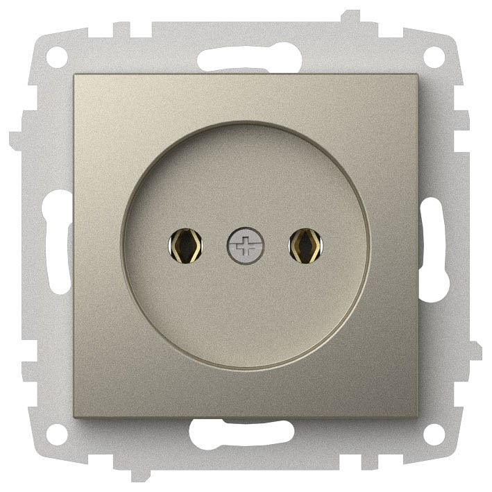 Розетка без заземления, без рамки Elbi Eleсtriс Zena Vega 609-011400-215