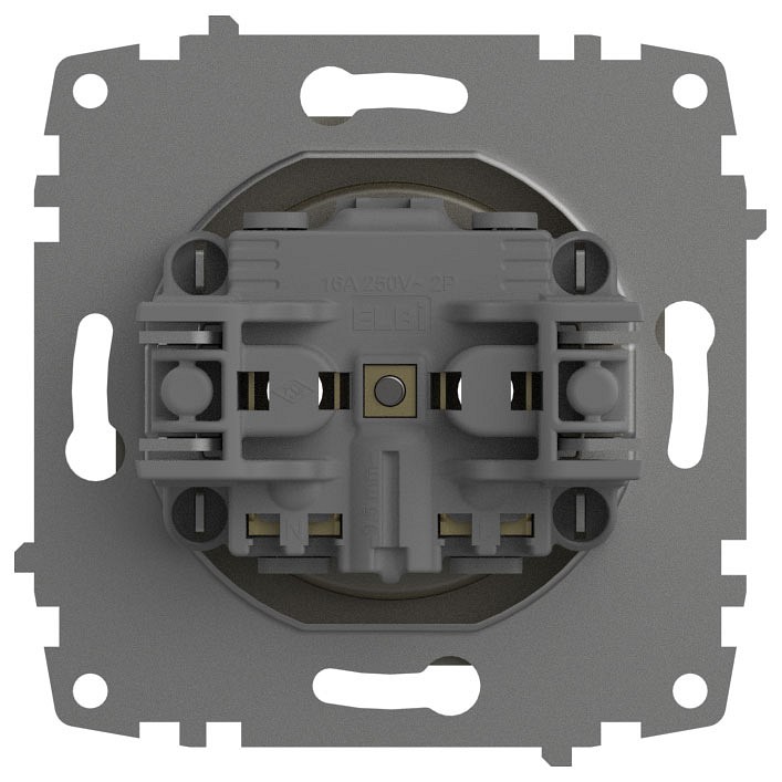 Розетка без заземления, без рамки Elbi Eleсtriс Zena Vega 609-011400-215
