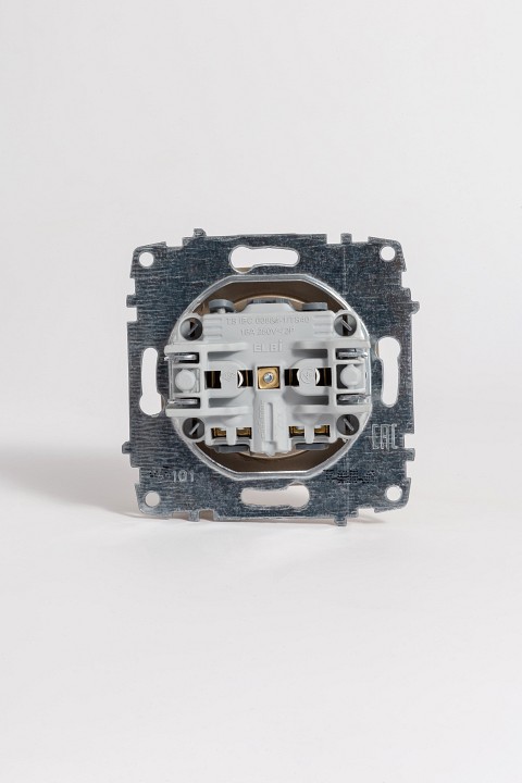 Розетка без заземления, без рамки Elbi Eleсtriс Zena Vega 609-011400-215