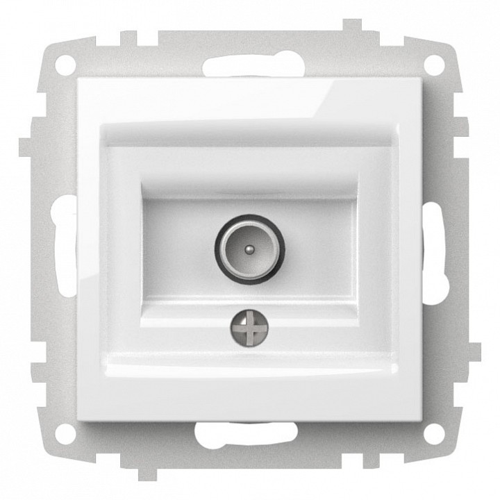 ТВ-розетка проходная без рамки Elbi Eleсtriс Zena Vega 609-015600-272