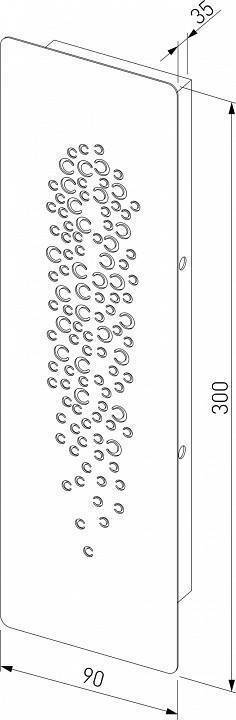 Накладной светильник Elektrostandard Grape белый a055784