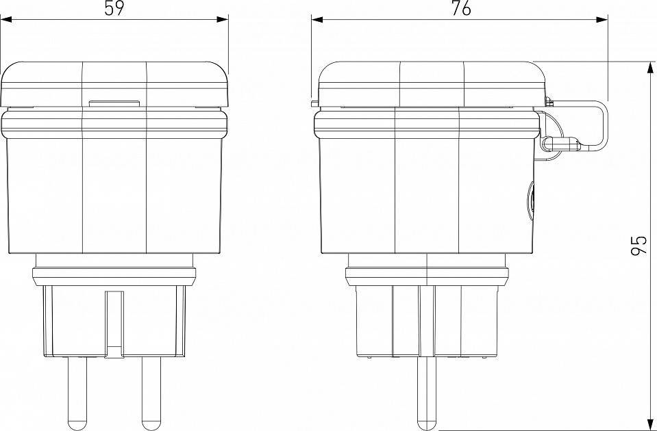 Розетка умная Elektrostandard  a065376