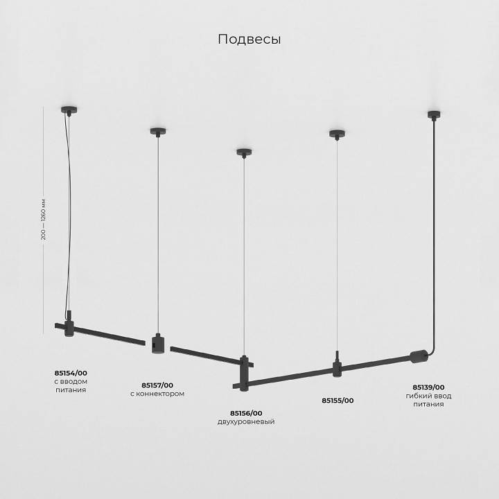 Основание на штанге Elektrostandard Esthetic Magnetic a065445