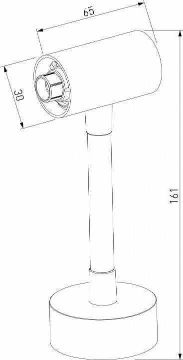 Основание на штанге Elektrostandard Module System a066188