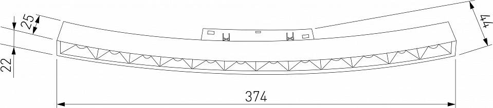 Встраиваемый светильник Elektrostandard Slim Magnetic a066514