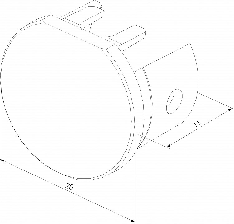 Заглушка для трека Elektrostandard Mini Magnetic a067267