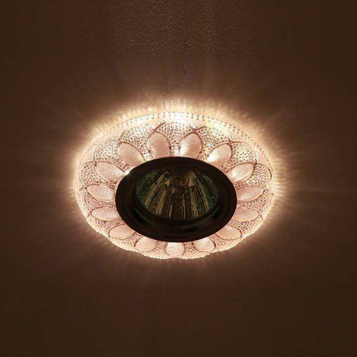 Встраиваемый светильник ЭРА DK LD5 PK/WH