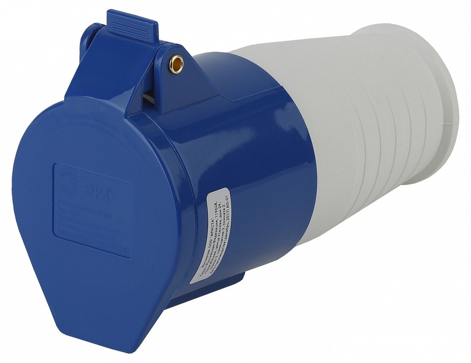 Розетка с заземлением Эра  R-32-2P-PE-IP44