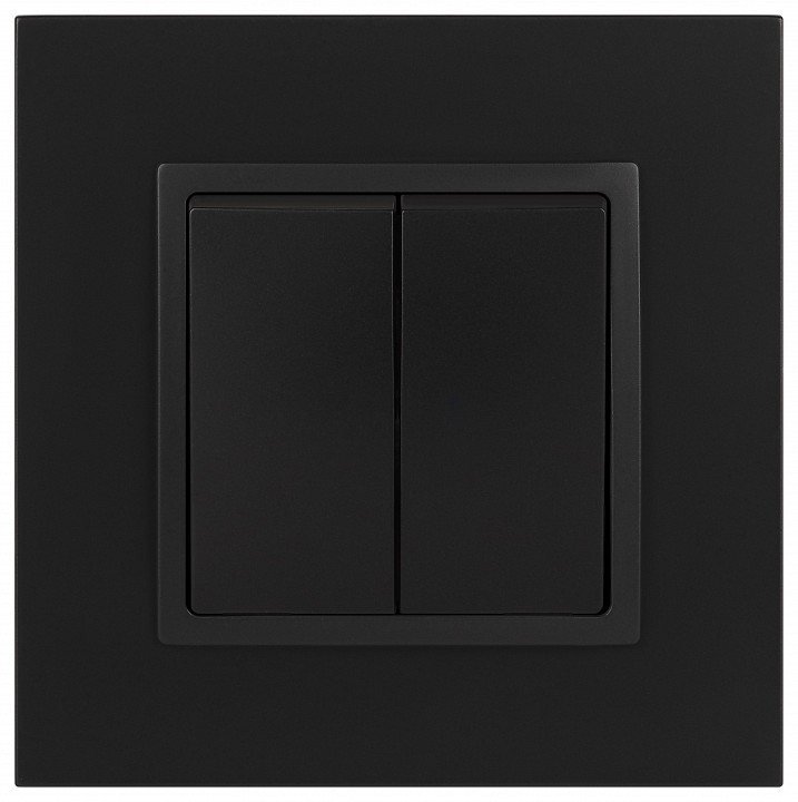 Переключатель двухклавишный без рамки Эра Эра Elegance 14-1106-05