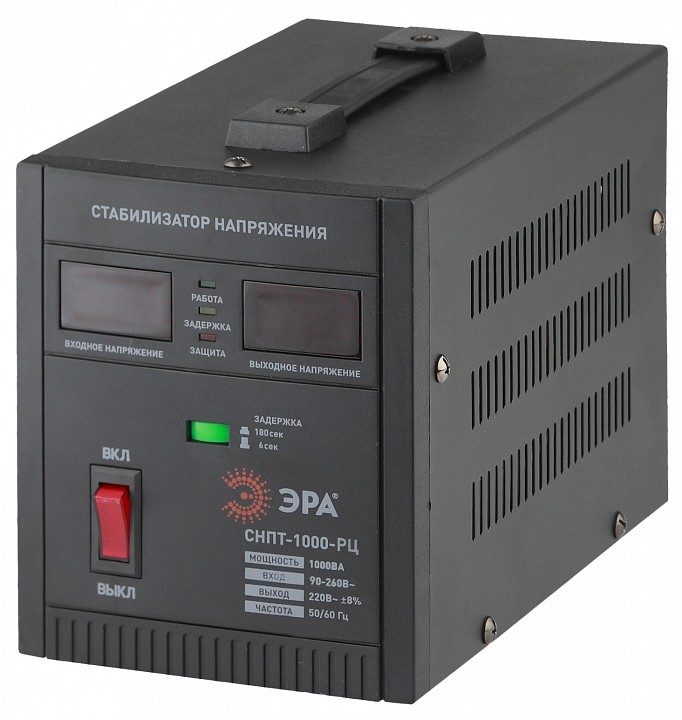 Стабилизатор напряжения Эра  СНПТ-1000-РЦ