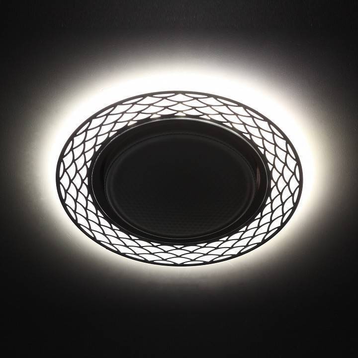 Встраиваемый светильник ЭРА DK LD37 WH/WH