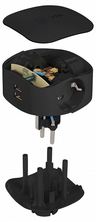 Разветвитель Эра  SP-3e-USB-B