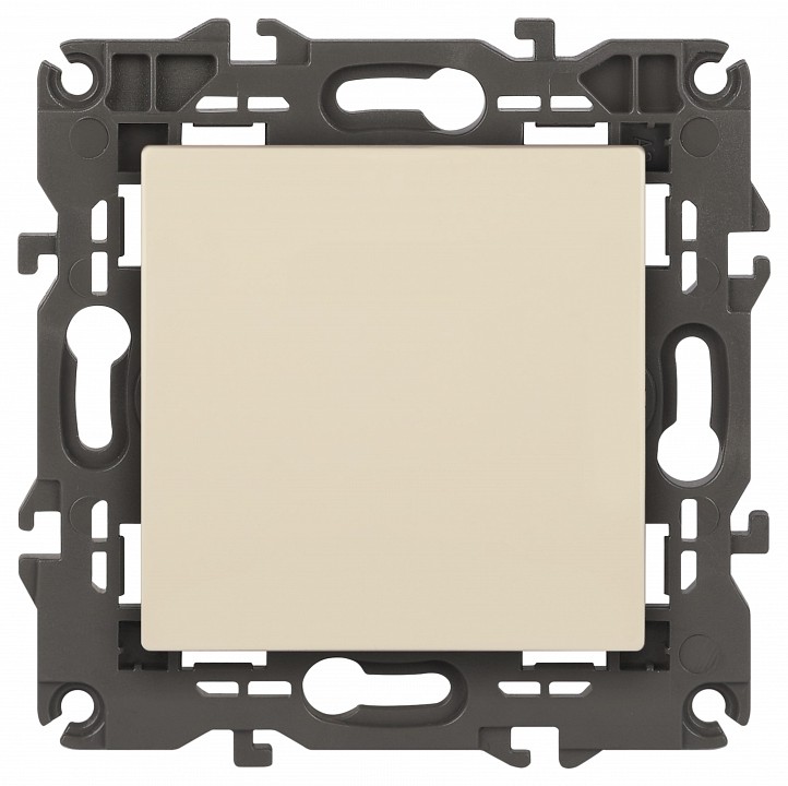 Выключатель одноклавишный без рамки Эра Эра Elegance 14-1111-02