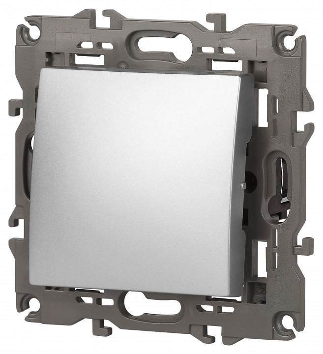 Выключатель одноклавишный без рамки Эра Эра Elegance 14-1111-03